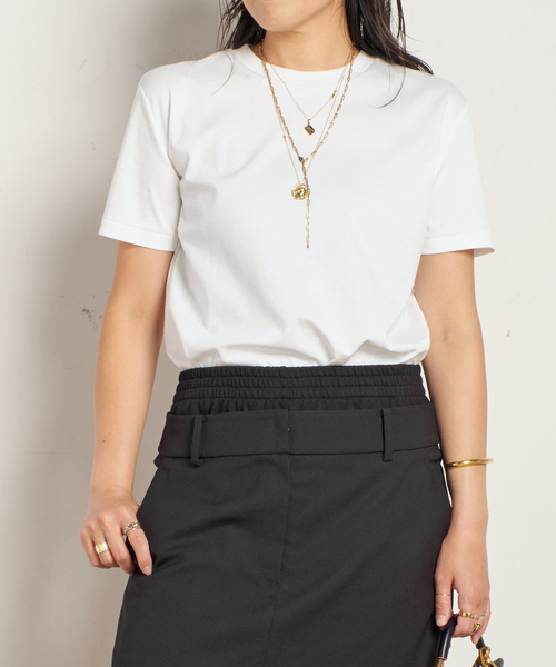 追加 コンパクトTシャツ（Tシャツ/カットソー）｜AP STUDIO（エーピー