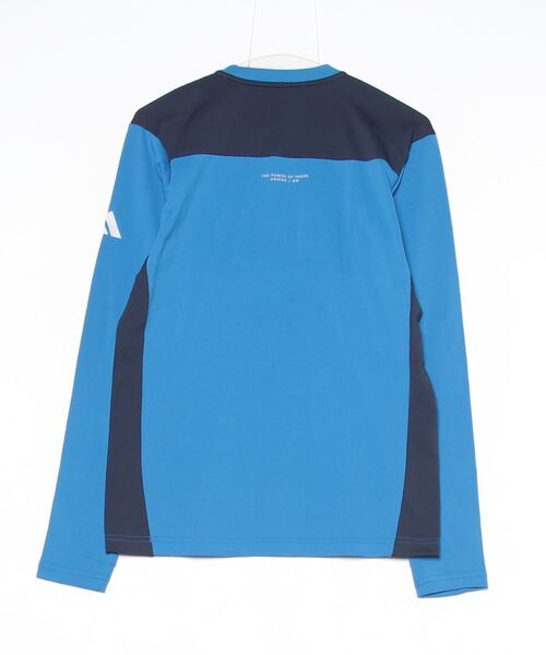 adidas（アディダス）の「アディダスアダプテーション レギュラーフィット 長袖Tシャツ / ロンT / アディダス adidas（Tシャツ/カットソー・メンズ・ホワイト/ブルー/ブラック・XX-LARGE/3XL/LARGE/MEDIUM/SMALL/X-LARGE/X-SMALL）」の16枚目の写真