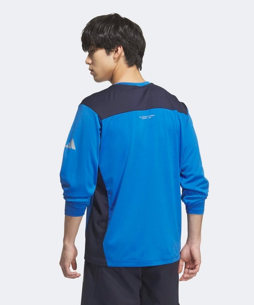 adidas（アディダス）の「アディダスアダプテーション レギュラーフィット 長袖Tシャツ / ロンT / アディダス adidas（Tシャツ/カットソー・メンズ・ホワイト/ブルー/ブラック・XX-LARGE/3XL/LARGE/MEDIUM/SMALL/X-LARGE/X-SMALL）」の12枚目の写真