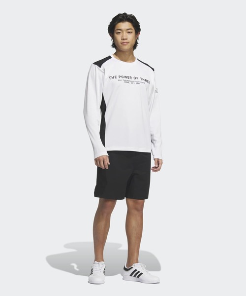 adidas（アディダス）の「アディダスアダプテーション レギュラーフィット 長袖Tシャツ / ロンT / アディダス adidas（Tシャツ/カットソー・メンズ・ホワイト/ブルー/ブラック・XX-LARGE/3XL/LARGE/MEDIUM/SMALL/X-LARGE/X-SMALL）」の7枚目の写真