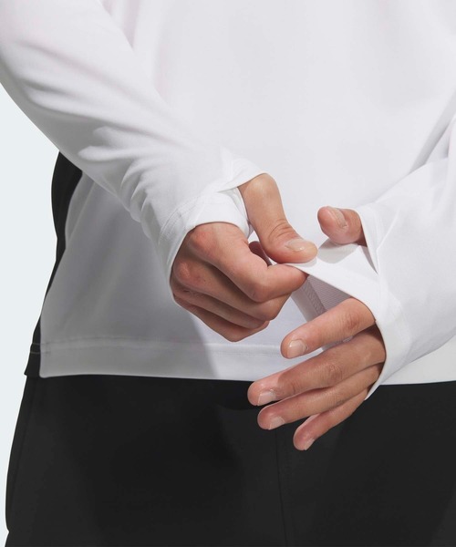 adidas（アディダス）の「アディダスアダプテーション レギュラーフィット 長袖Tシャツ / ロンT / アディダス adidas（Tシャツ/カットソー・メンズ・ホワイト/ブルー/ブラック・XX-LARGE/3XL/LARGE/MEDIUM/SMALL/X-LARGE/X-SMALL）」の6枚目の写真