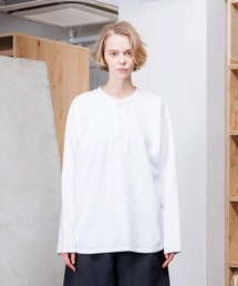 VOAAOV（ヴォアーブ）の「【VOAAOV】 HEAVY JERSEY GARMENT DYE Pullover（Tシャツ/カットソー）」