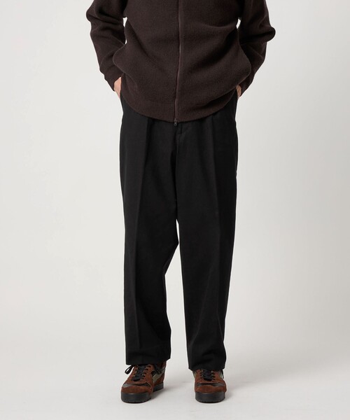 ＜Steven Alan＞ RENULNN アウト ワンプリーツ スラックス Steven Alan＞ ナイロン オックス アウト ワンプリーツ スラックス