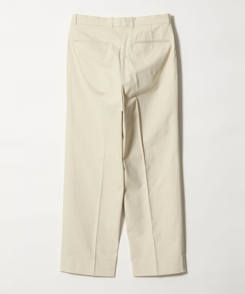 steven alan　ブラッシュドコットン インワンプリーツ スラックス　XL Steven Alan（スティーブンアラン）の「＜Steven Alan＞ ブラッシュド