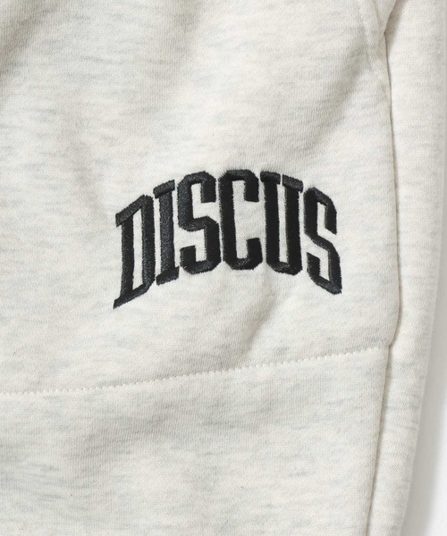 DISCUS（ディスカス）の「2025AW DISCUS/ディスカス 裏ボアフリース カレッジワンポイントロゴ刺繍 スウェットパンツ（スウェットパンツ・メンズ・スミクロ/グレー/オートミール/ネイビー/ブラック・M/XL/L）」の18枚目の写真