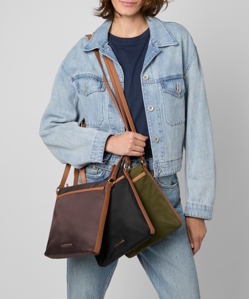 COLE HAAN（コールハーン）の「エミリーナイロンクロスボディ womens（ショルダーバッグ・レディース・グリーン・OSFA）」の2枚目の写真