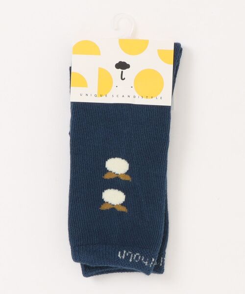 moimoln（モイモルン）の「ブルーベリーロングソックス（ソックス/靴下・キッズ・ネイビー/ベージュ・14.0cm/16.0cm/12.0cm/10cm）」の12枚目の写真