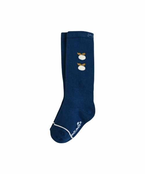 moimoln（モイモルン）の「ブルーベリーロングソックス（ソックス/靴下・キッズ・ネイビー/ベージュ・14.0cm/16.0cm/12.0cm/10cm）」の8枚目の写真