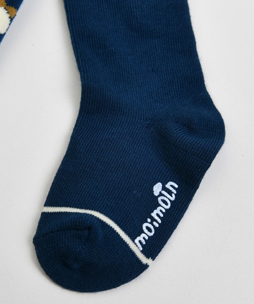 moimoln（モイモルン）の「ブルーベリーロングソックス（ソックス/靴下・キッズ・ネイビー/ベージュ・14.0cm/16.0cm/12.0cm/10cm）」の9枚目の写真
