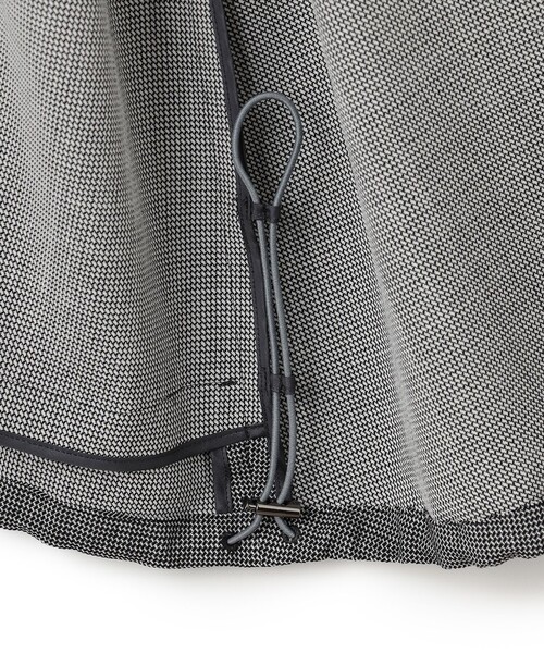 ウール2WAYストレッチ ノーカラーブルゾン（ブルゾン）｜ICB