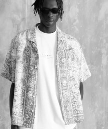 【STAMPD】STAMPD LA STACK LOGO RELAXED TEE / ホワイト