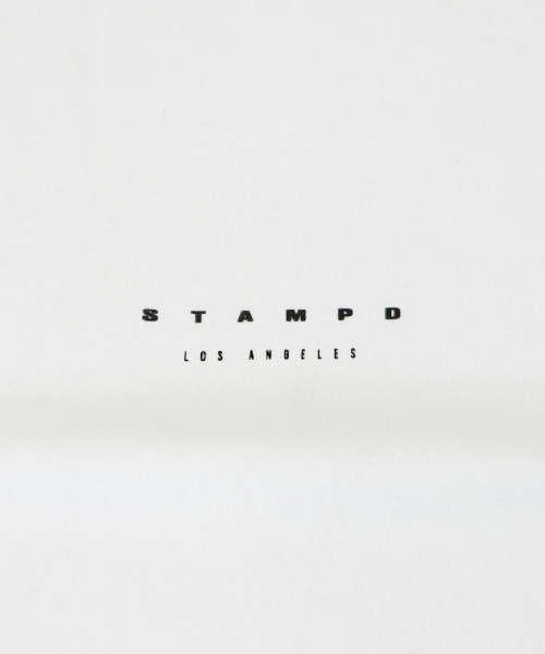 STYLISE(スタイライズ)の「【STAMPD】STAMPD LA STACK LOGO RELAXED TEE / ホワイト(Tシャツ/カットソー・メンズ・ホワイト・M/L)」の4枚目の写真