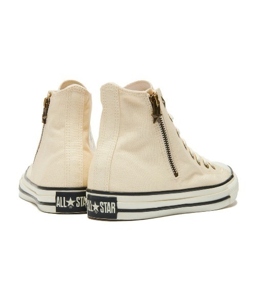 CONVERSE(コンバース)の「CONVERSE ALL STAR STARZIP HI(コンバース オールスター スタージップ HI)(スニーカー・レディース・オフホワイト/ブラック・24.5cm/24cm/23.5cm/23cm/22.5cm/25cm)」の5枚目の写真