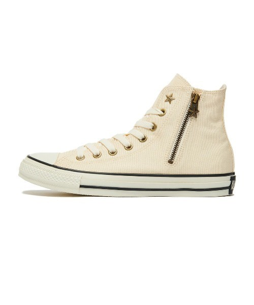 CONVERSE(コンバース)の「CONVERSE ALL STAR STARZIP HI(コンバース オールスター スタージップ HI)(スニーカー・レディース・オフホワイト/ブラック・24.5cm/24cm/23.5cm/23cm/22.5cm/25cm)」の6枚目の写真