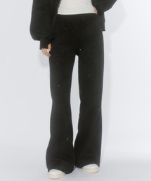 Lallana([i)Lame coco straight sweatpants / RRXg[gXEFbgpc(XEFbgpc)