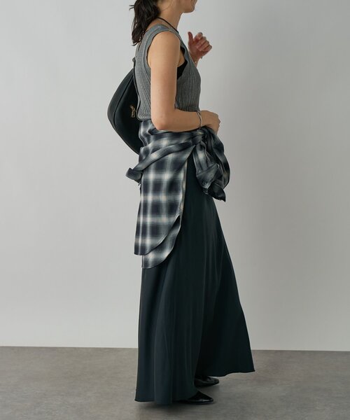 RIVE DROITE(リヴドロワ)の「【着回し力抜群】2wayニットタンク(ニット/セーター・レディース・グレー/アイボリー・FREE)」の12枚目の写真