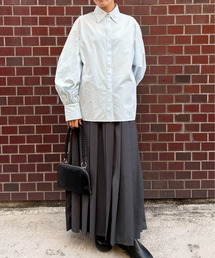 DRAW（ドロー）の「DRAW(ドロー) / プリーツ ロングスカート（スカート）」