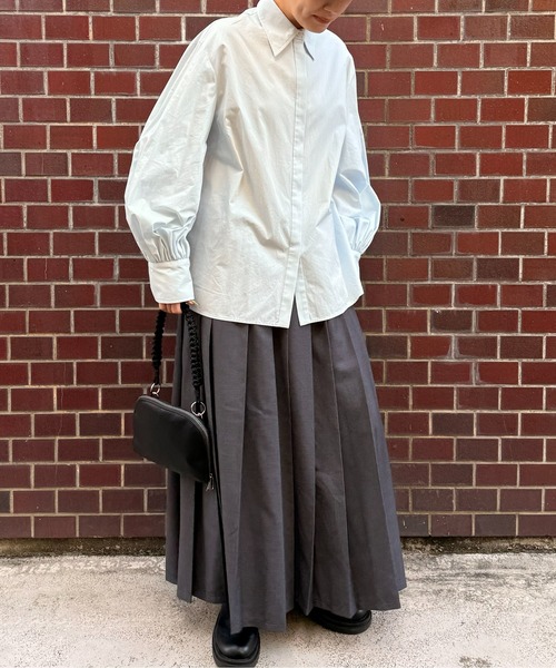 セール】DRAW(ドロー) / プリーツ ロングスカート（スカート）｜DRAW