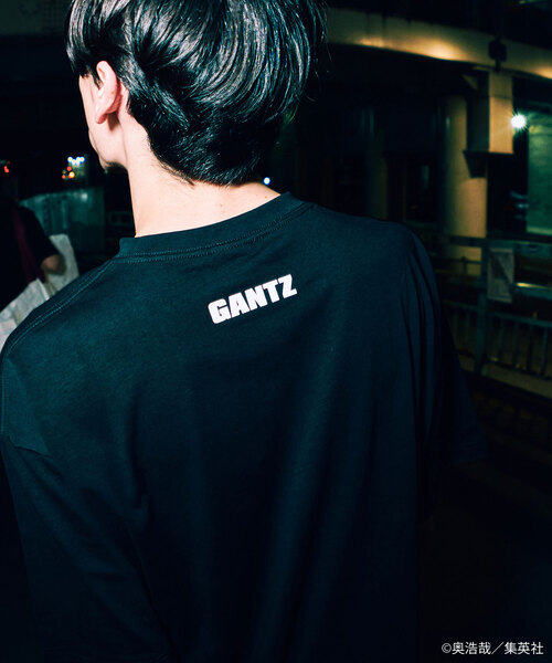 417 EDIFICE(フォーワンセブンエディフィス)の「《追加》GANTZ / ガンツ 417別注 COLOR WORKS Tシャツ(Tシャツ/カットソー・メンズ・ブラック×ブラック/ブラック系その他/ブラック/ブラックミックス/ホワイト系その他・X-LARGE/LARGE/MEDIUM)」の12枚目の写真