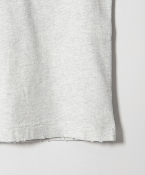 MONKEY TIME（モンキータイム）の「ディストレスト ロングスリーブ Tシャツ（Tシャツ/カットソー・メンズ・ダークグレー/ライトグレー・S/M/L/XL）」の6枚目の写真