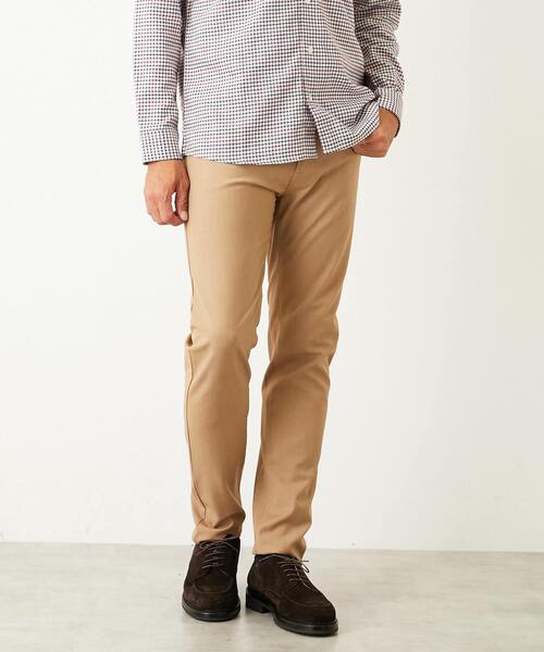 MEN'S MELROSE（メンズメルローズ）の「ハイファンクションツイル スリムテーパード5ポケットパンツ（その他パンツ・メンズ・ブラック/チャコールグレー/ネイビー/ベージュ・4/2/3/5）」の18枚目の写真