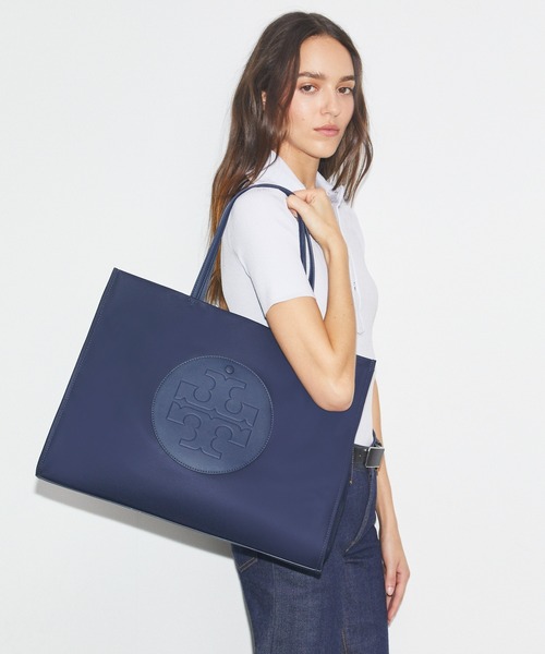 TORY BURCH（トリーバーチ）の「エラ トートバッグ（トートバッグ・レディース・ブラック/ストーン/ネイビー・ONE SIZE）」の2枚目の写真