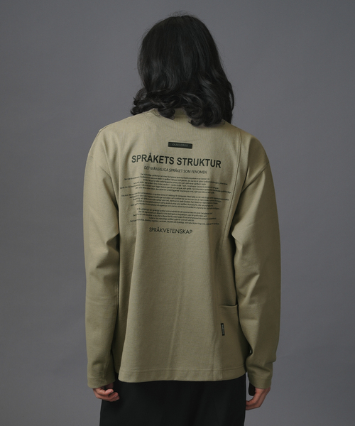 B.C STOCK（ベーセーストック）の「【OLIVEDRAB/オリーブドラブ】キャリーポケット ロングスリーブTEE（Tシャツ/カットソー・メンズ・ホワイト/パープル/ネイビー/ライトグリーン/ブラック系その他・MEDIUM/LARGE/X-LARGE）」の17枚目の写真