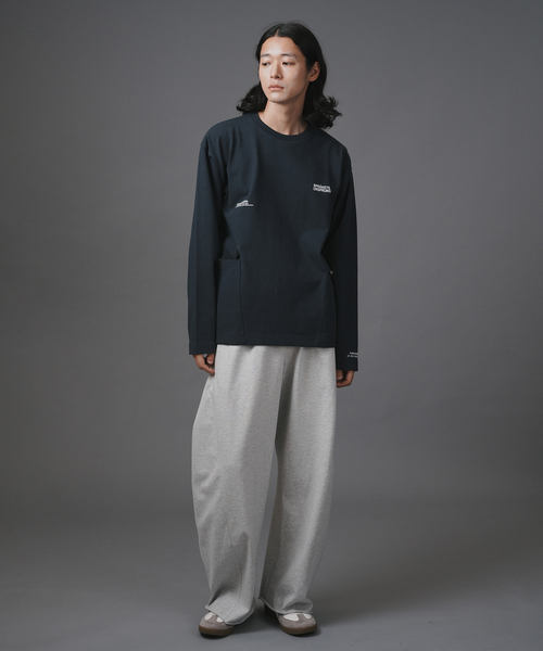 B.C STOCK（ベーセーストック）の「【OLIVEDRAB/オリーブドラブ】キャリーポケット ロングスリーブTEE（Tシャツ/カットソー・メンズ・ホワイト/パープル/ネイビー/ライトグリーン/ブラック系その他・MEDIUM/LARGE/X-LARGE）」の18枚目の写真