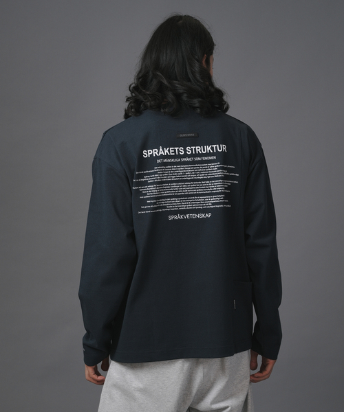 B.C STOCK（ベーセーストック）の「【OLIVEDRAB/オリーブドラブ】キャリーポケット ロングスリーブTEE（Tシャツ/カットソー・メンズ・ホワイト/パープル/ネイビー/ライトグリーン/ブラック系その他・MEDIUM/LARGE/X-LARGE）」の21枚目の写真