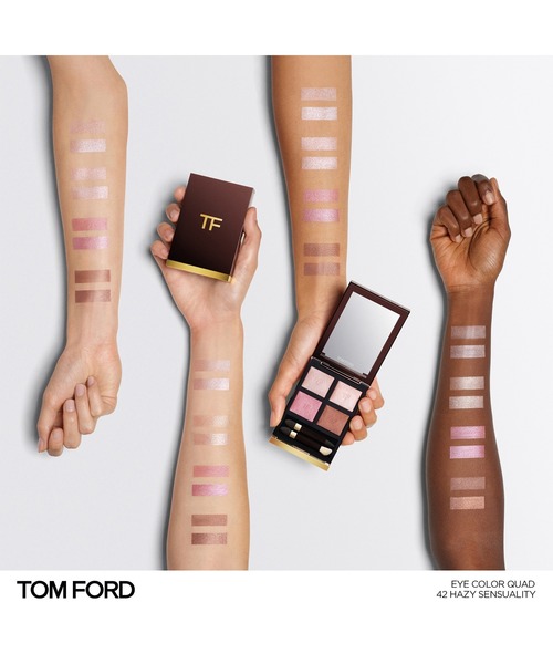 【未使用に近い】セット売り TOMFORD アイカラークォード　リップカラー 新色レビュー】アイ カラー クォード｜TOM FORD BEAUTYの人気色