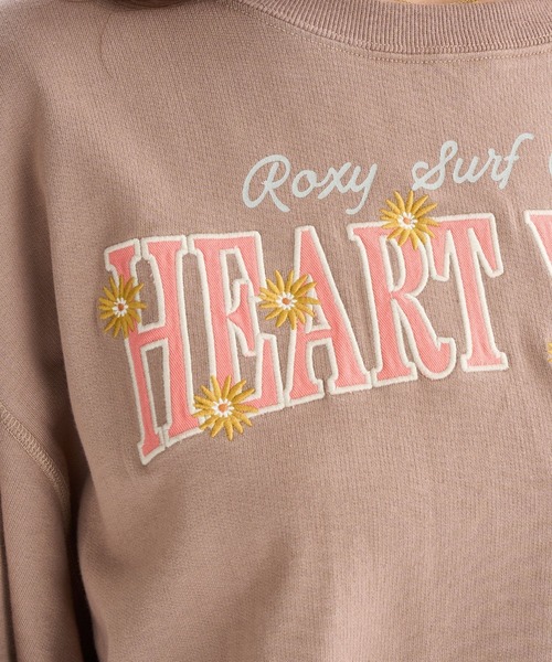 ROXY（ロキシー）の「HEART WAVE PO /ロキシーフロントプリントプルオーバースウェットトレーナー・トップス（スウェット・レディース・ブラック/ホワイト/ピンク/ブラウン・MEDIUM/LARGE/SMALL）」の20枚目の写真