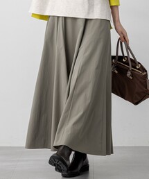 【洗える】ストレッチタイプライター フレア スカート