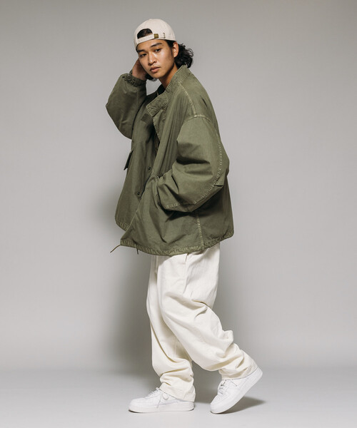 セール】フェード加工 M65 ショートモッズコート LINER SET