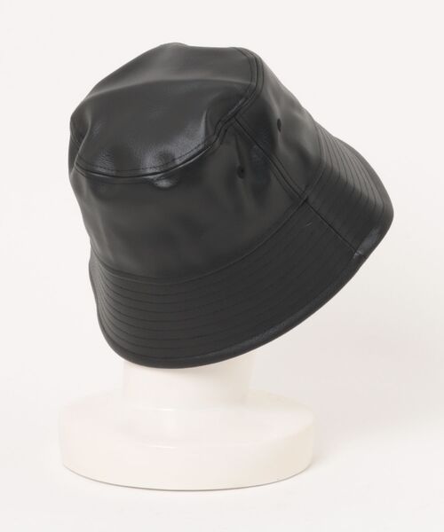 NEW ERA（ニューエラ）の「NEW ERA/ニューエラ ハット バケット01 セーラーブリム Synthetic Leather シンセティックレザー ブラック 14667751（ハット・メンズ・ブラック・M/L）」の8枚目の写真