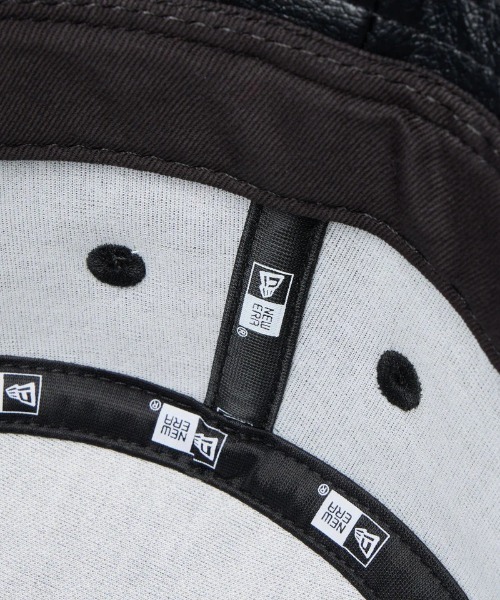NEW ERA（ニューエラ）の「NEW ERA/ニューエラ ハット バケット01 セーラーブリム Synthetic Leather シンセティックレザー ブラック 14667751（ハット・メンズ・ブラック・M/L）」の6枚目の写真