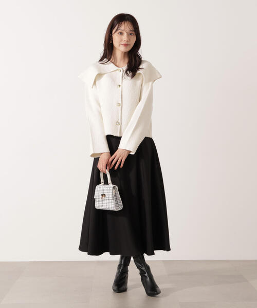 PROPORTION BODY DRESSING(プロポーションボディドレッシング)の「ビックカラーカーデ / 1215274005(カーディガン/ボレロ・レディース・ホワイト系その他/ブラウン・FREE)」の15枚目の写真