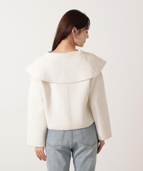 PROPORTION BODY DRESSING(プロポーションボディドレッシング)の「ビックカラーカーデ / 1215274005(カーディガン/ボレロ・レディース・ホワイト系その他/ブラウン・FREE)」の22枚目の写真