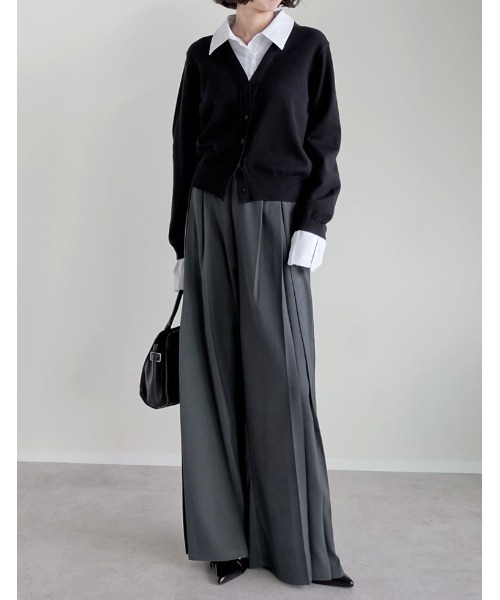 シャツドッキングレイヤードニット シャツドッキングレイヤードニットRANDA公式サイト