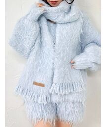 dazzlin | リップルカールマフラー(マフラー)