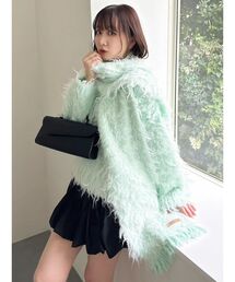 Palomawool マフラー　グリーン ジョンストンズ ストール/マフラー メンズ レディース WA56 大判