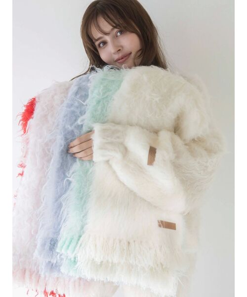 dazzlin（ダズリン）の「リップルカールマフラー（マフラー）」 - WEAR