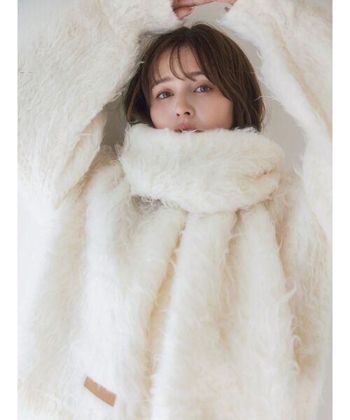 dazzlin（ダズリン）の「リップルカールマフラー（マフラー）」 - WEAR