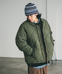 BAYFLOW（ベイフロー）の「〈撥水加工〉キルティングブルゾン / キルトジャケット（ブルゾン）」