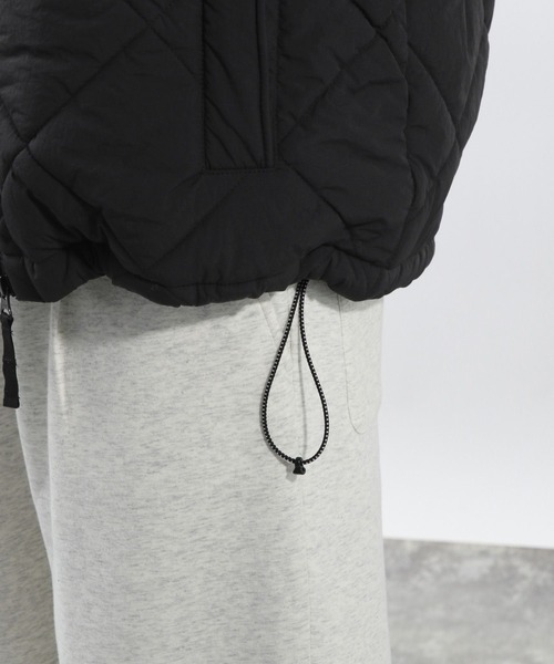 BAYFLOW（ベイフロー）の「〈撥水加工〉キルティングブルゾン / キルトジャケット（ブルゾン・メンズ・カーキ/ブラック・LARGE/MEDIUM）」の20枚目の写真