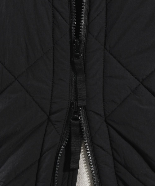 BAYFLOW（ベイフロー）の「〈撥水加工〉キルティングブルゾン / キルトジャケット（ブルゾン・メンズ・カーキ/ブラック・LARGE/MEDIUM）」の21枚目の写真
