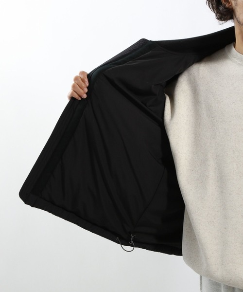 BAYFLOW（ベイフロー）の「〈撥水加工〉キルティングブルゾン / キルトジャケット（ブルゾン・メンズ・カーキ/ブラック・LARGE/MEDIUM）」の22枚目の写真