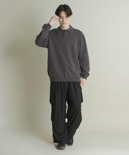 セール】『一部WEB限定カラー』『洗濯可/毛玉防止』ストレッチニット