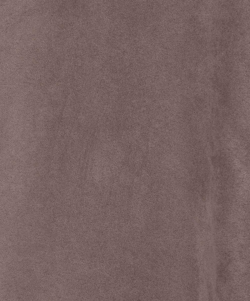 BAYFLOW（ベイフロー）の「[ストレッチ入りで動きやすい]フェイクスウェードシャツ（シャツ/ブラウス・レディース・ブラウン/モカ・FREE）」の13枚目の写真