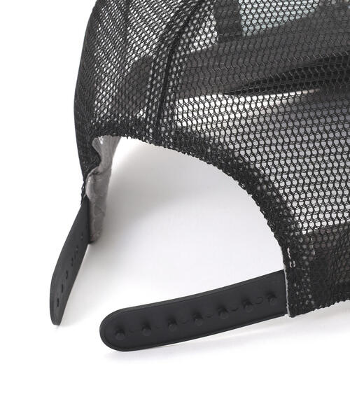 AVIREX（アヴィレックス）の「VARSITY BLOCK FONT MESH CAP / バーシティ ブロックフォント メッシュキャップ / AVIREX / アヴィレックス（キャップ・メンズ・ブラック/ホワイト・F）」の17枚目の写真