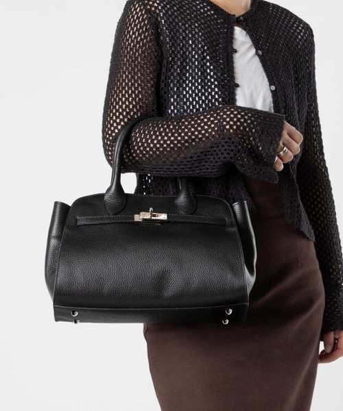 AULENTTI DOLLARO BAG カウレザーショルダーバッグ AULENTTI DOLLARO BAG オウレンティ カウレザー ショルダーバッグ